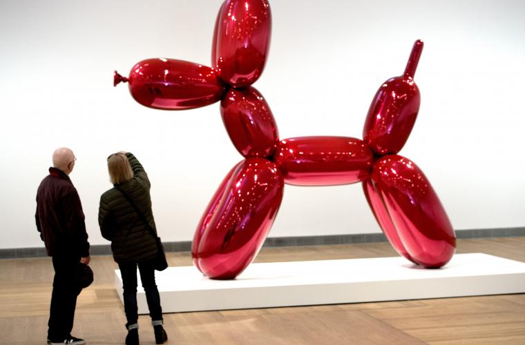 Jeff Koons ballonghund