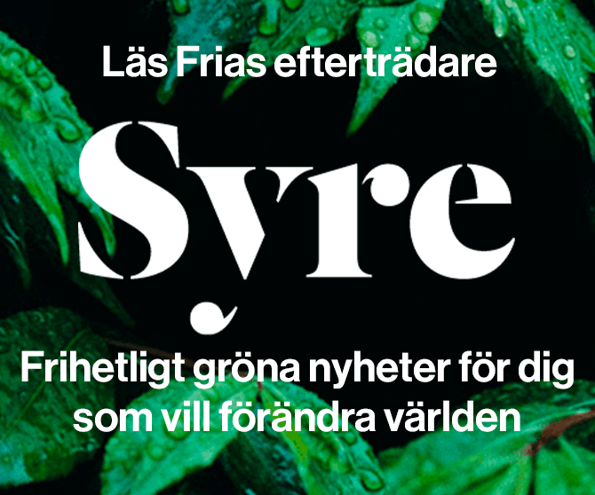 Läs frias efterträdare Syre.